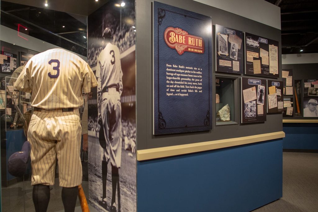 Babe Ruth exhibit