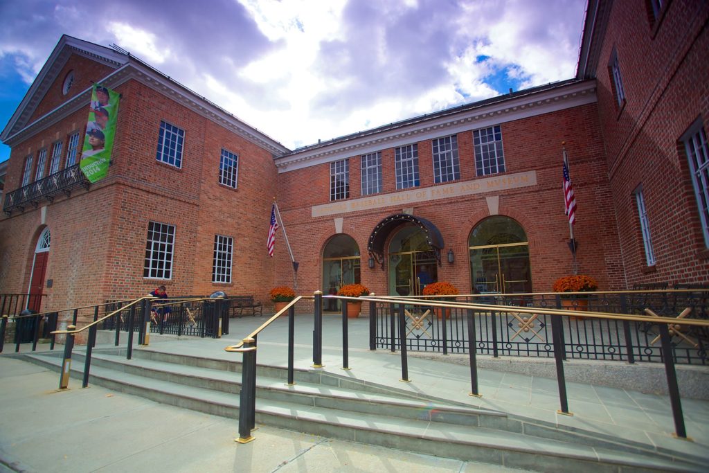 Baseball Hall of Fame entrance