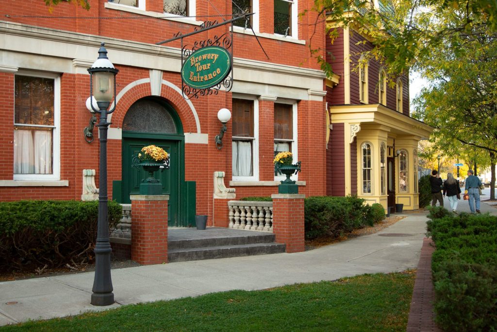 Saranac Brewery Tour Entrance