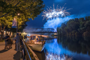 Bellamy Harbor Fireworks by Stauffer