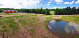 Panoramic view of Empire Farmstead