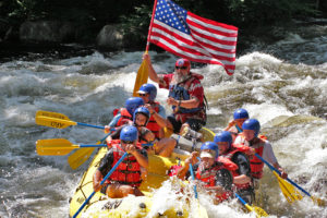 White water rafting