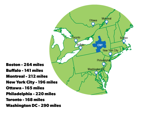 Distance to Major Cities Distance to Major Cities