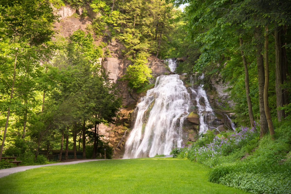 Delphi Falls by John Haywood